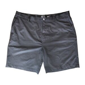 Adidas Mens Climacool Stretch Golf Shorts Black Flat Front Size 42 Athleisure